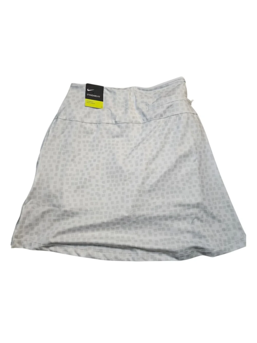 Nike XS White Green Patterned Dri Fit Athletic Skort